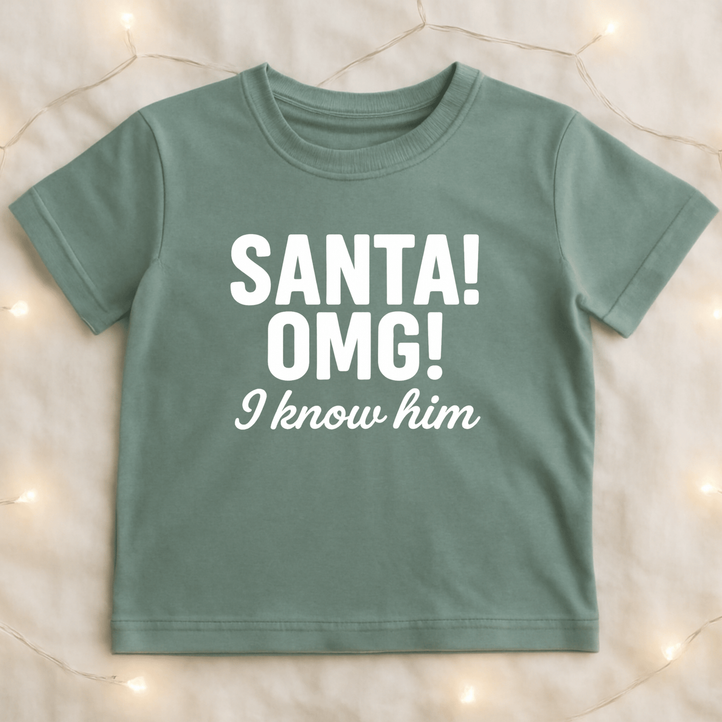 Santa, OMG I KNOW HIM! - The Wishing Elephant