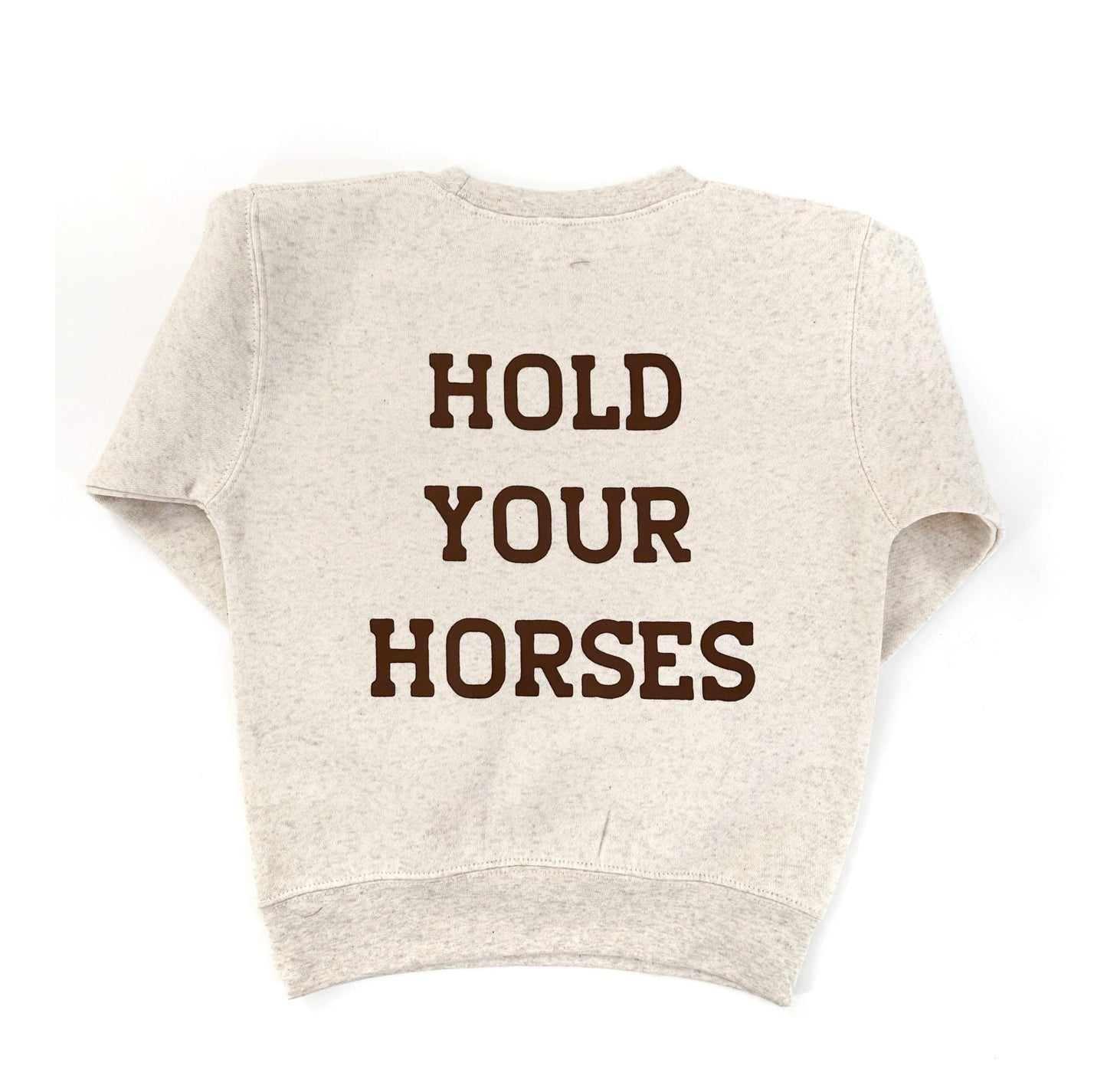 Sheriff Sweatshirt - Hold Your Horses - The Wishing Elephant