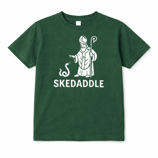 SKEDADDLE - Saint Patrick & The Snakes Tee - The Wishing Elephant