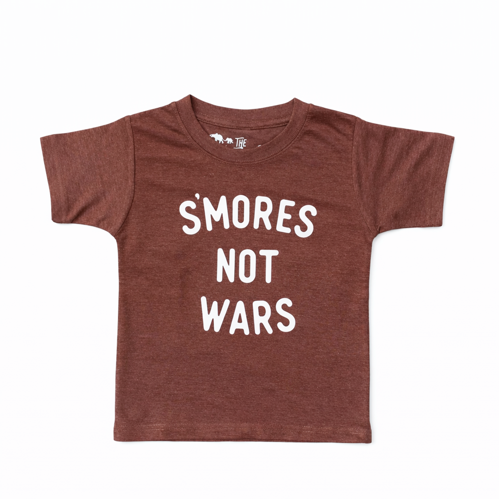 Brown S'mores Not Wars Tee - The Wishing Elephant