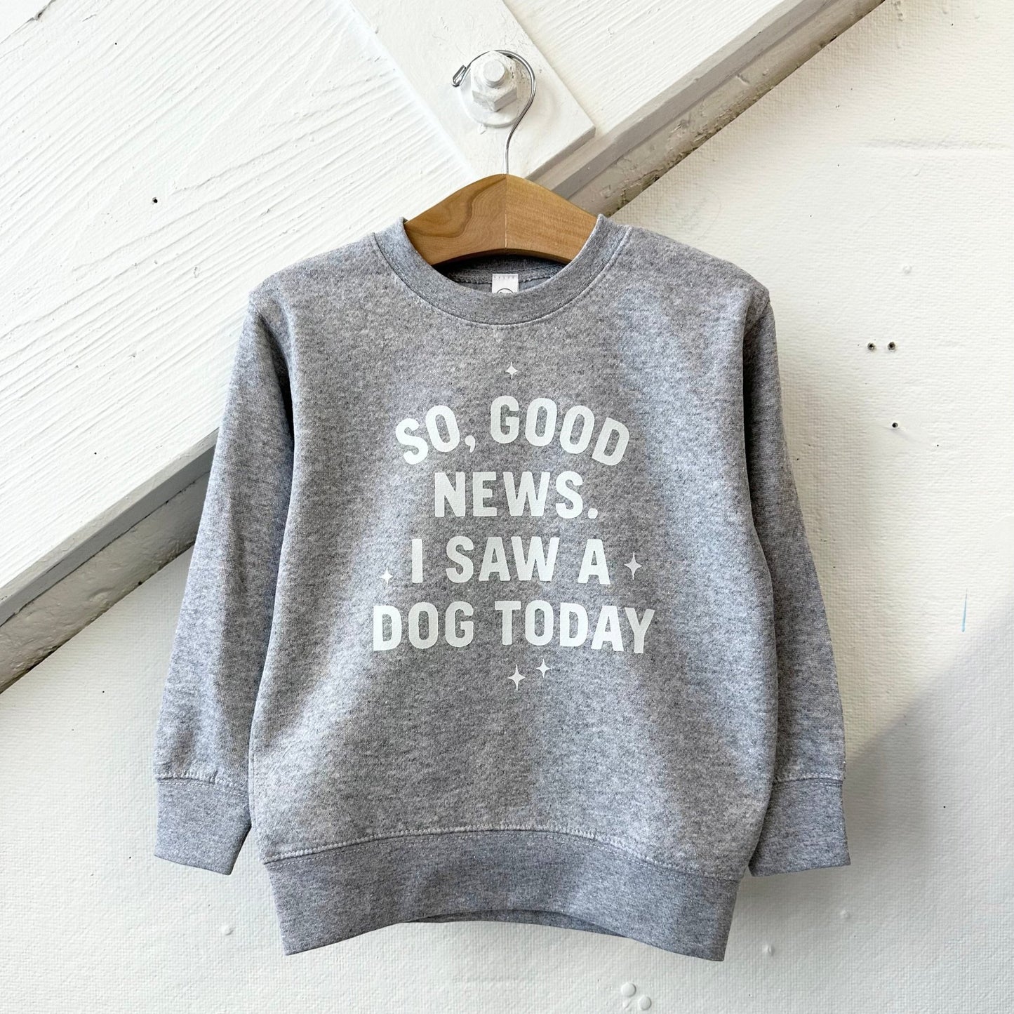 So, good news. I saw a dog today. - The Wishing Elephant