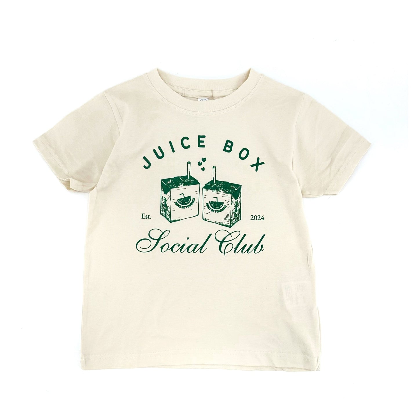 Unisex Kids Juice Box Social Club Graphic T-Shirt - The Wishing Elephant