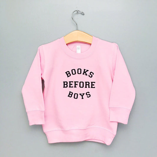 Books Before Boys Sweatshirt Books Before Boys Sweatshirt The Wishing Elephant tee The Wishing Elephant