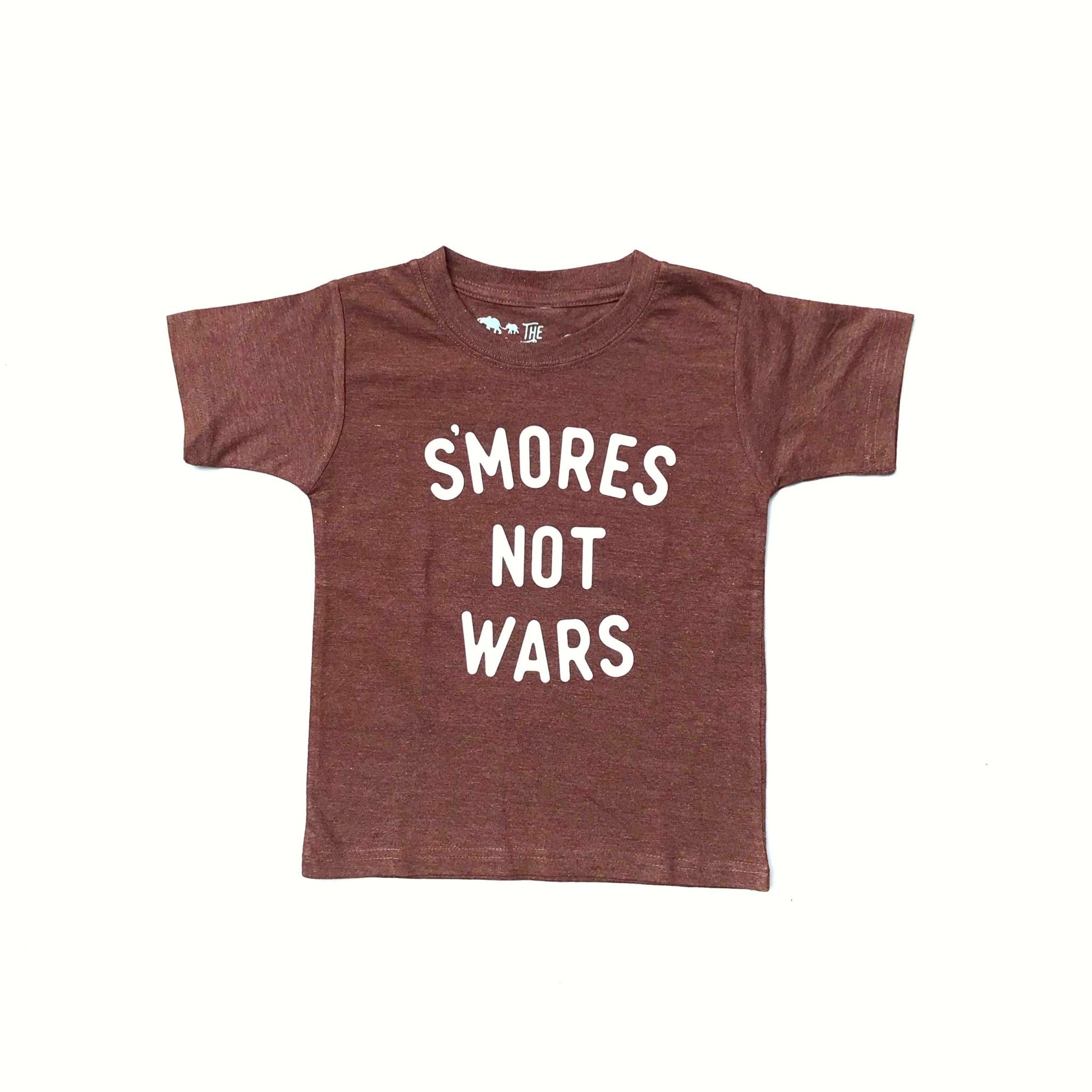 Brown S'mores Not Wars Tee - The Wishing Elephant