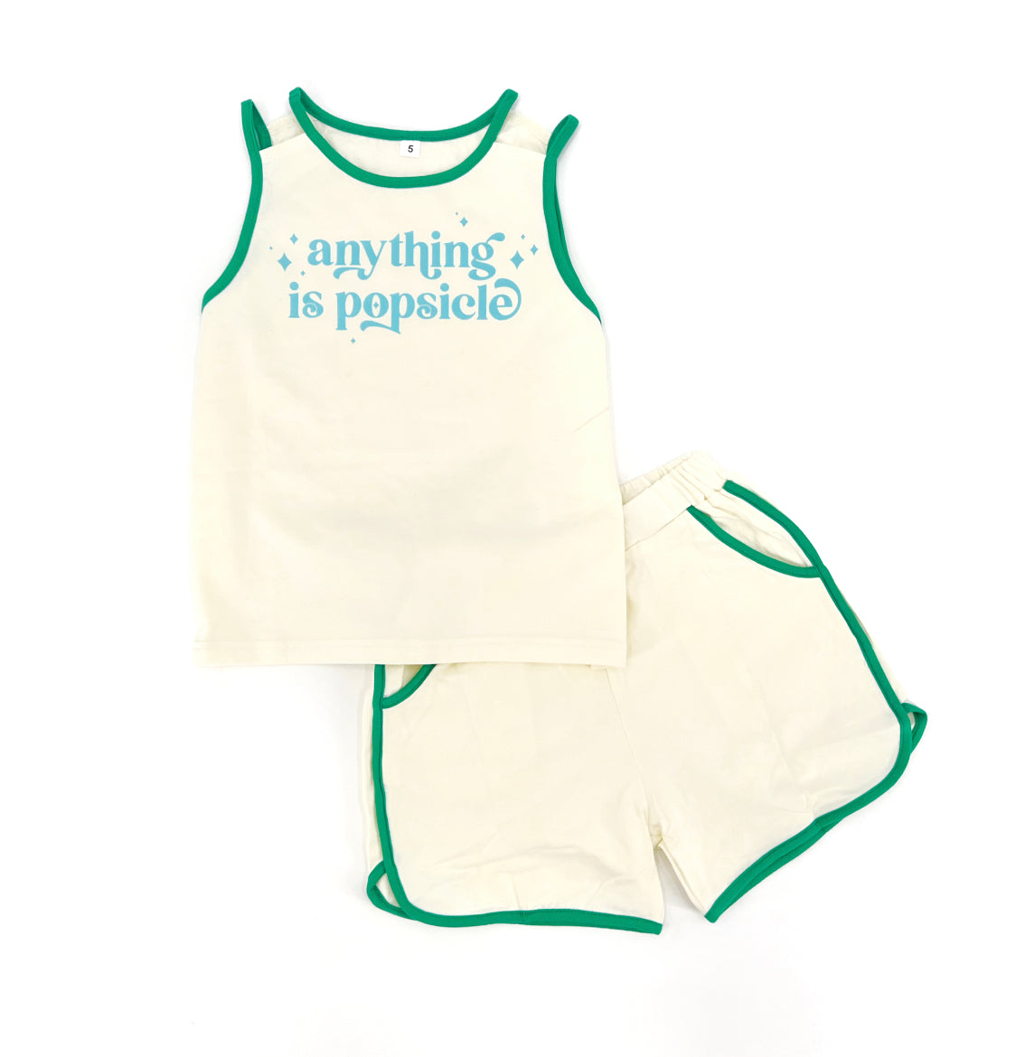 Anything is Popsicle Vintage Tank Set