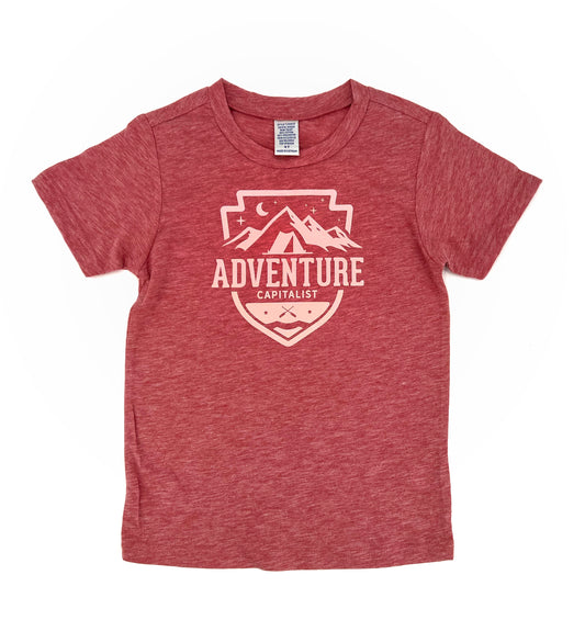 Mauve Adventure Capitalist Tee