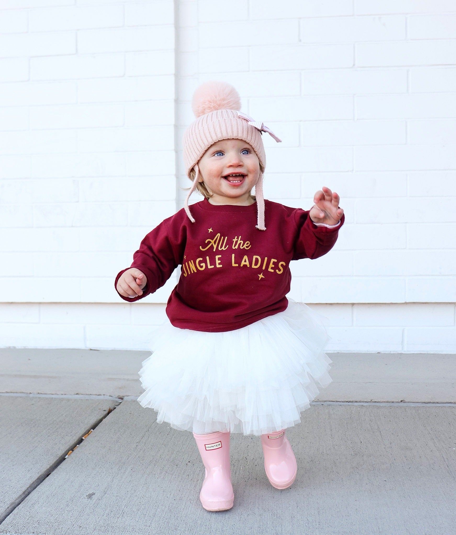 All the Jingle Ladies, Crimson All the Jingle Ladies, Crimson The Wishing Elephant tee The Wishing Elephant