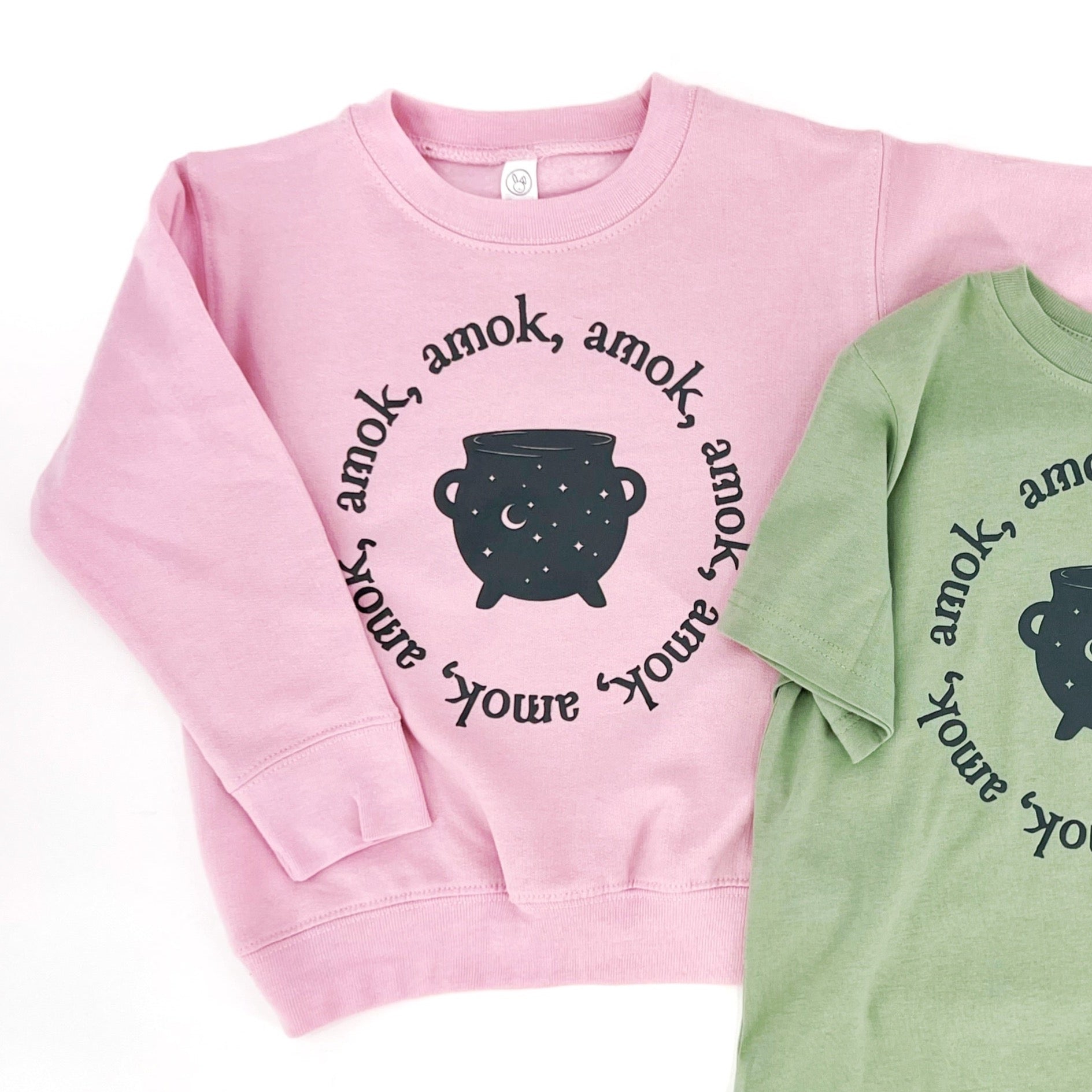 AMOK Pink Pullover AMOK Pink Pullover The Wishing Elephant  The Wishing Elephant