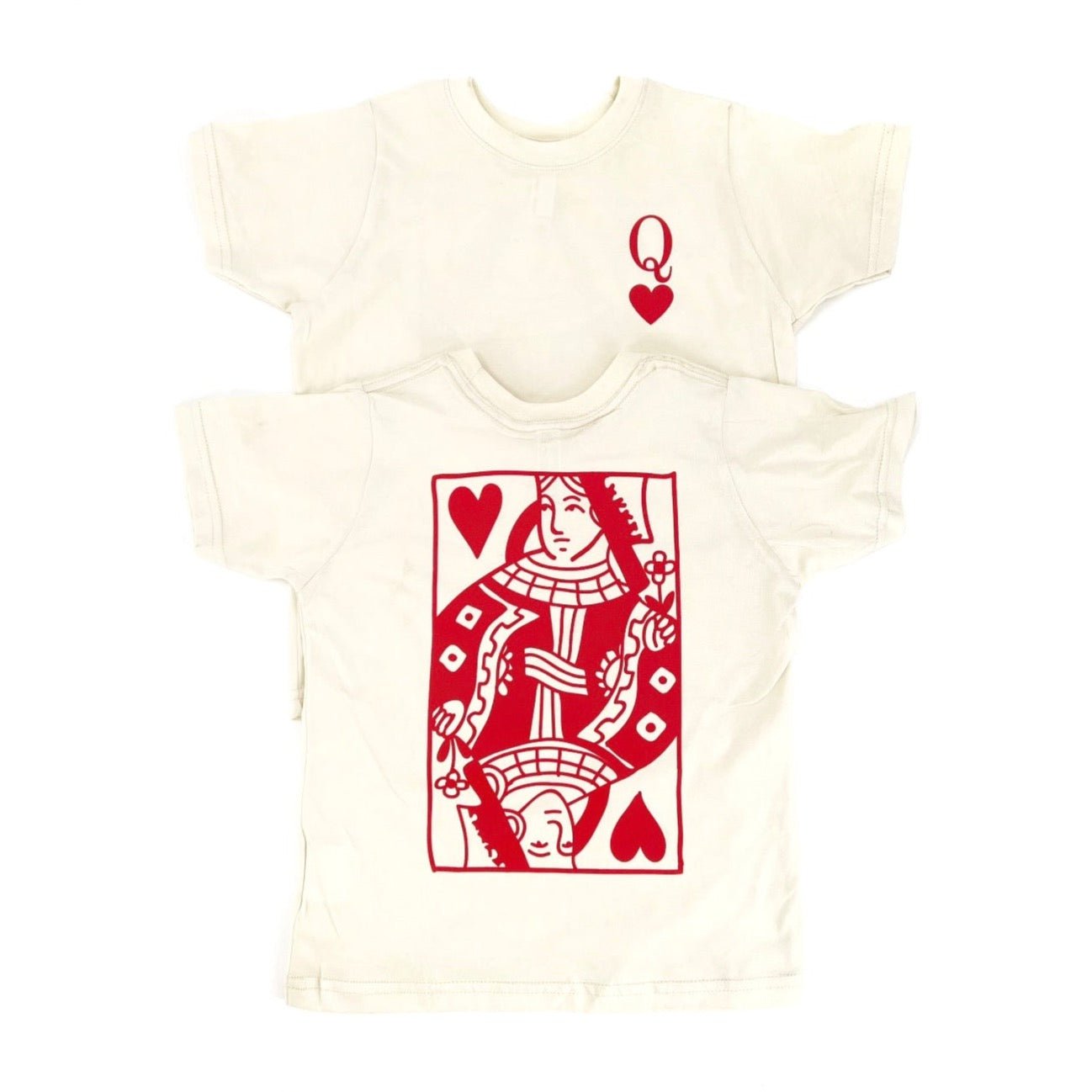 Queen of hearts tee - The Wishing Elephant