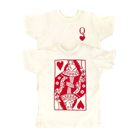 Queen of hearts tee - The Wishing Elephant