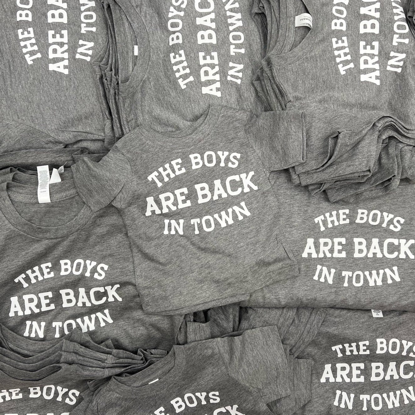 The Boys Are Back In Town Kids Vintage Graphic T-Shirt - The Wishing Elephant
