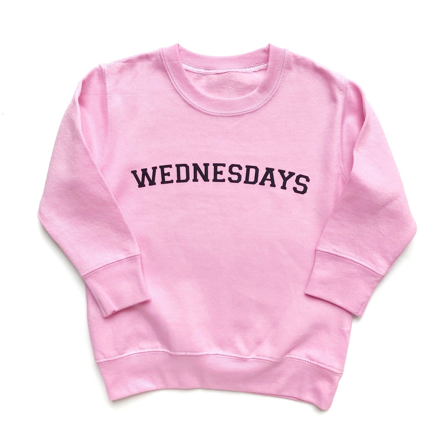 We Wear Pink, Wednesdays sweatshirt - The Wishing Elephant