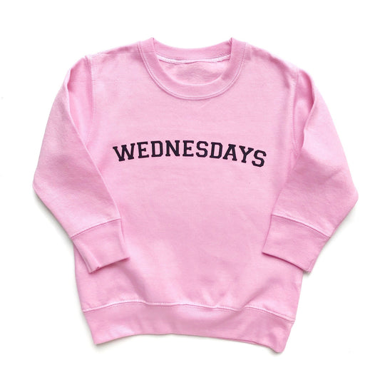 We Wear Pink, Wednesdays sweatshirt - The Wishing Elephant